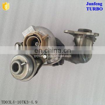 TD03L4-10TK3-4.9 turbocharger 49131-07258 11657593023 TD03 Turbo for BMW X7 F01 F02 F03 F04 740i 3.0 Diesel engine parts