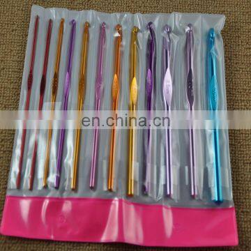 Knitting Tool Sweater Needle Seven Color Alumina Crochet Needle Hooks photo-4