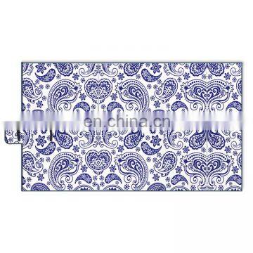 Cheap Polyester China Factory Wholesale Foldable Portable Extra Large Striped Waterproof Outdoor Picnic Blanket photo-2