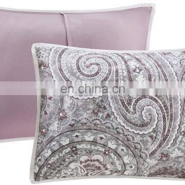 Kashmir 8 Piece Comforter Set Hypoallergenic Microfiber Lightweight All Season Paisley Print Bedding Set photo-5