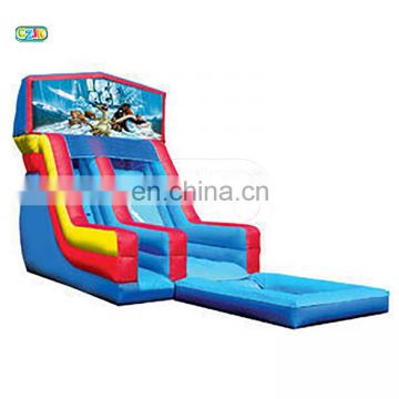 ice age theme inflatable kids slide for sale