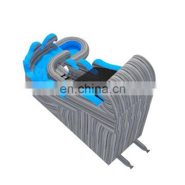 Blue Wave Inflatable Rocking Surf Curve Water Slide With Pool photo-3