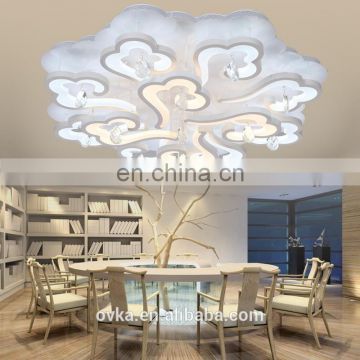 LED Ceiling lights modern minimalist atmosphere personalized flower-shaped living room lights