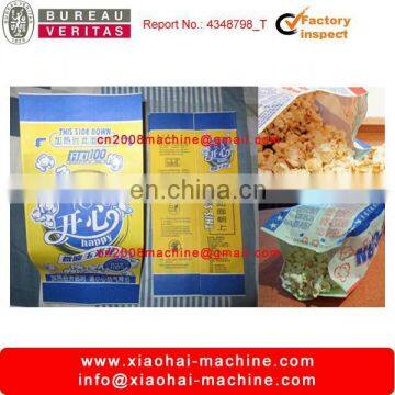 microwave popcorn bag making machine