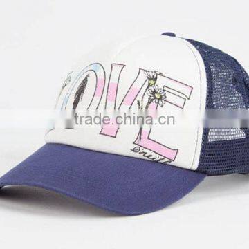 Wholesale Women Mesh Curved bill Trucker Hat Snapback Cap