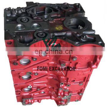 High Performance Excavator J05C Engine Cylinder Block , 11401-E0702 Cylinder Block Body for Engine SK200-8 SK250-8