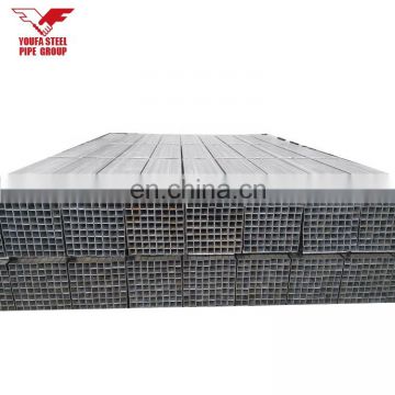 ASTM A36 zinc coat 1x2 dimensions rectangular steel tube