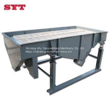 High Efficiency Linear Vibrating Screen Separating Wood Powder Sieve Machine photo-4
