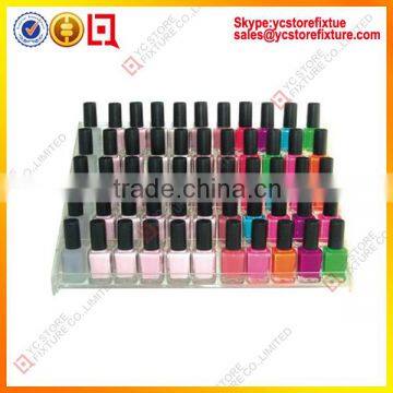 Countertop acrylic nail polish display stand, cosmetic display