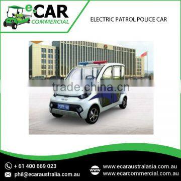 2015 Top Selling Best Quality Electric Patrol Police Car Exporter