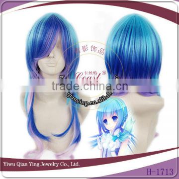 beauty Vocaloid 3 AOKI LAPIS dark blue cosplay wig wholesale