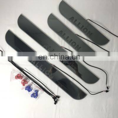 Led Door Sill Plate Strip Welcome Light Pathway Accessories for Toyota Allion Dynamic Sequential Style photo-3