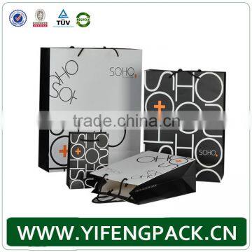 High Quality And Fancy Customized Printed Luxury Paper Shopping Bag, Paper Shopping Bag With Logo Wholesale photo-4