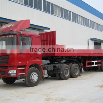 3 axles dropside semi trailer