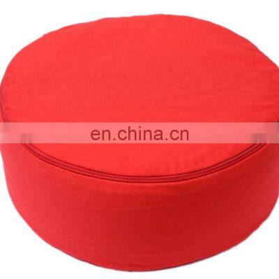 Best Quality 100% Cotton Canvas Non Plate Indian Made Zafu Cushion photo-2