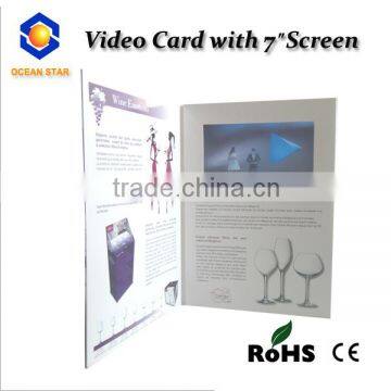 Chinese Video Brochures Fashion and Cheap Video Greetings Cards photo-5