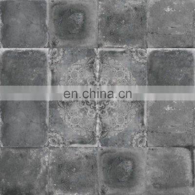 Hot Sale Good Price 600x600mm Dark Grey Random Design Ceramic Floor Tile photo-5