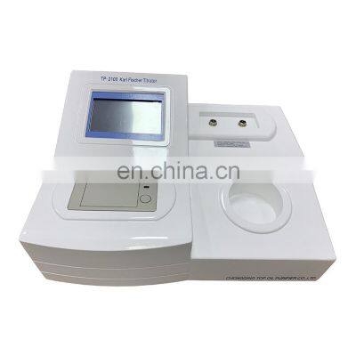 Fully automatic laboratory moisture tester / ASTM D4928 standard water analysis equipment