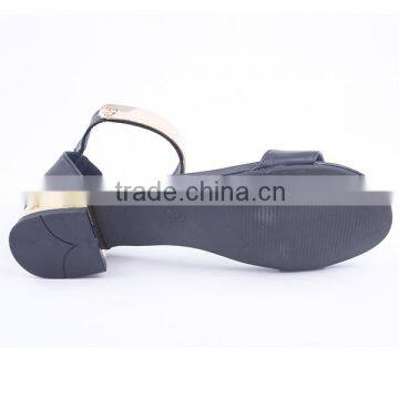 Fancy Design New Model Woman Low Heel Ankle Sandals 2016 With Back Zipper photo-6