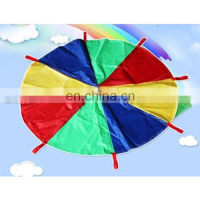 Kindergarten Outdoor Activities Kids Games Umbrella Teaching Toys Children Early Education Rainbow Parachute photo-2