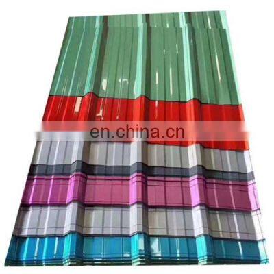 Sgcc Z275 Corrugated Color Thickness 0.4 Steel Roof Sheet Plate