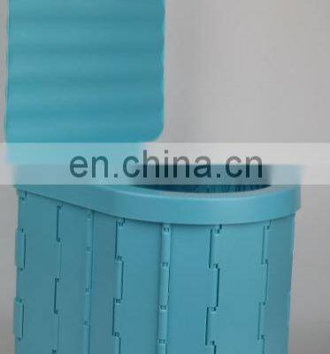 Portable Folding Toilet Car Commode Camping Toilet Car Toilet and Storage Stool for Camping, Hiking, Trips, Traffic Jam photo-2