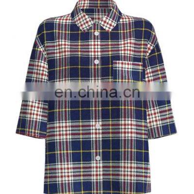 SPRING/SUMMER TOP SALES 100%COTTON OXFORD CHECK photo-3