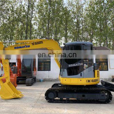 Low working hours komatsu pc78 pc78us-6 used excavator with high quality engine and pump for sale