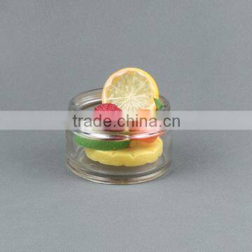 pickles glass jar,canned food glass jar with metal lid