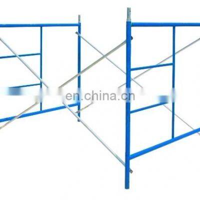 Factory Construction Building Mason/Walk Through/Ladder H Scaffold Frame for sale
