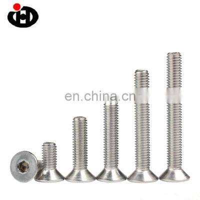 DIN7991 Hex Socket Countersunk Stainless Steel Furniture Screw