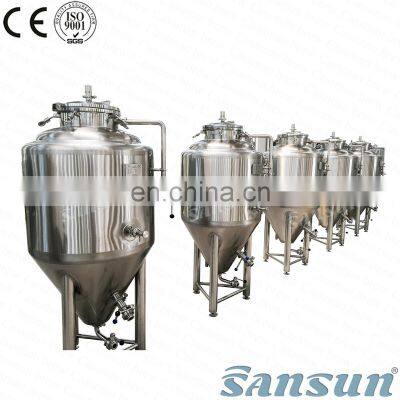 Stainless Steel Sanitary Cider Fermenter Tank Beer Fermentation Tank for Brewery Equipment