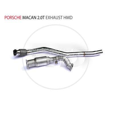 Exhaust Manifold Downpipe for Porsche Macan 2.0T Car Accessories With Catalytic converter Header intake manifolds whatsapp008618023549615