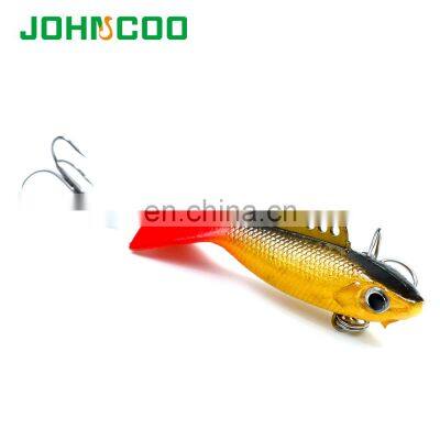 JOHNCOO Balancer Ice Fishing Lure 12g Sinking Vibration Winter Fishing Lure Hard Plastic Artificial VIB Lead Jigging