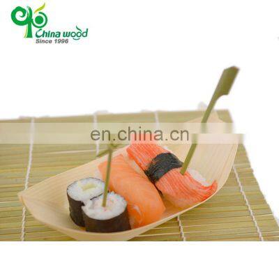 Yada Japanese Style Teppo Gun Shaped Skewer Hot Stamp Bamboo Paddle Skewer Sticks With Printed Logo photo-3