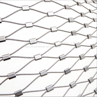 Stainless Steel Wire Rope Mesh Zoo Mesh Architectural Rope Mesh photo-2