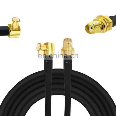 SMA Female MCX SMC Male right angle Coaxial Cable RG174 RG316 Cable 50ohm 3m 5cm RF Assembly communication cables