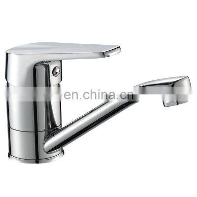 Rapsel Moder Design Brass Long Spout Bathroom Basin Faucet