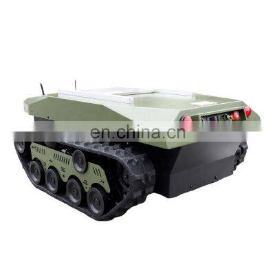 Export to USA customized army green color TinS-13 Robot Chassis shoot training machine shooting target robot