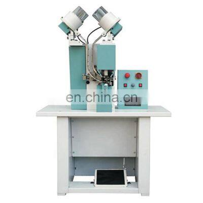 Automatic Double-Side Leather Canvas Rubber Shoe Making Machine Eyelet Machine