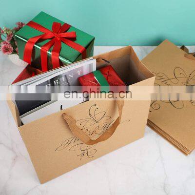 2020 Custom Paper Bag With Logo Print,paper Shopping Bag Price,paper Gift Bag Made in China photo-4