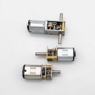 12V 24V GM1812-N20 12mm Dia Micro High Torque DC Reduction Motor Dual Shaft photo-5