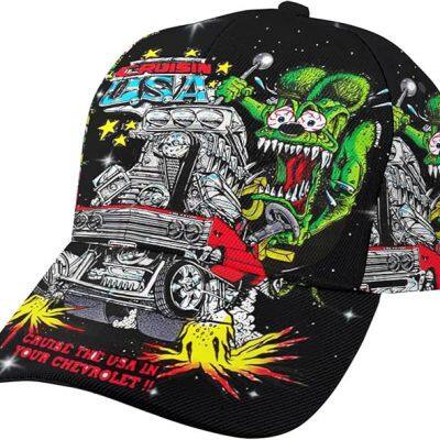 Rat Anime Cute Fink Baseball Cap Casquette Unisex Aldult Classic Dad Hat Outdoor Cap Adjustable Trucker Hat