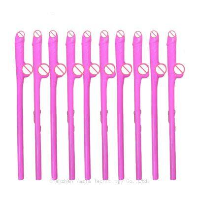 Rose Gold Willy Straws - Bachelorette Party Bridal Shower Funny Drinking Favors