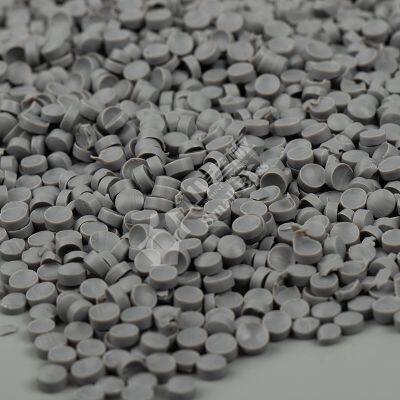 Plastic Raw Material PVC Compounds Granules for UPVC Junction Box Electrical Fitting Injection photo-2