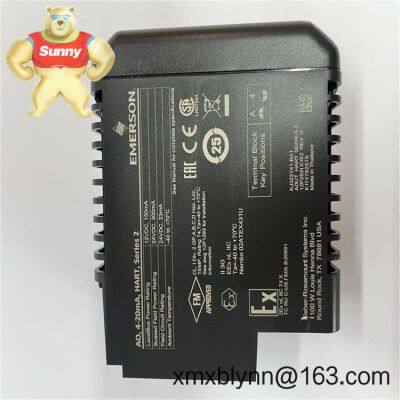 Emerson VE4005S2B1 DeltaV S-series Traditional I/O – 2?wide Base for Reliable Field Wiring and System Backplane Connectivity