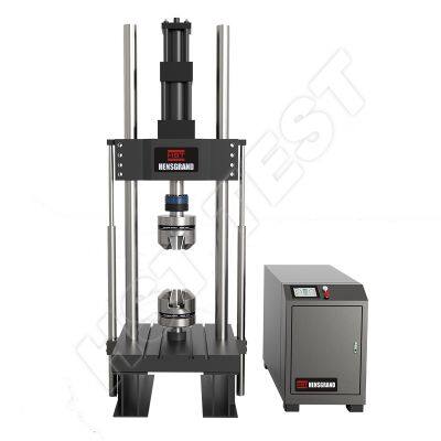 HST-HFT100A 100kN High-Dynamic Hydraulic Servo Fatigue Testing Machine 1-Year Warranty for Material & Component Testing photo-2