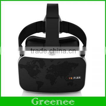Black Vr Park V3 Virtual Reality 3d Glasses for 3d Video Games Headset for 4-6 Inch Smartphone photo-4