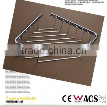 Brass Wall Mounted Bathroom Corner Shelf photo-4