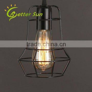 Industrial Pendant Lamp Iron Cage Pendant Light Fixture of Ceiling